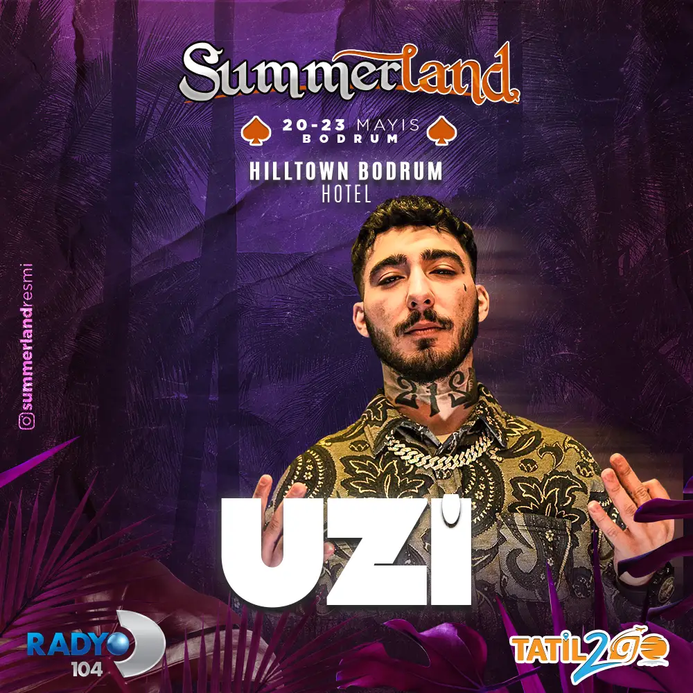 Uzi-summerland-afis Afiş ve poster tasarımı