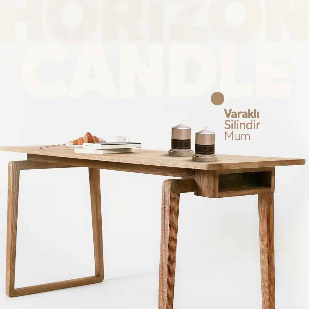varaklı silindir mum